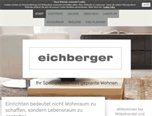 Tablet Screenshot of eichberger-moebel.at